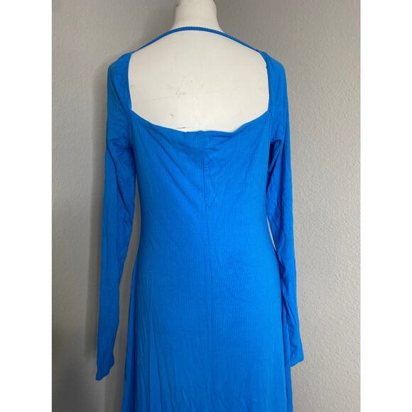 AFRM Revolve Jordana Dress in Malibu Blue M - Picture 11 of 12